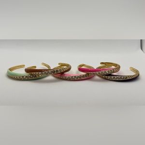 Melania Clara / By Alexa Rae Miami Cuff Bracelet Barbie Pink